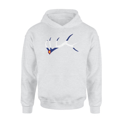 Colorado elk hunting horn NQS1114 D03 - Standard Hoodie