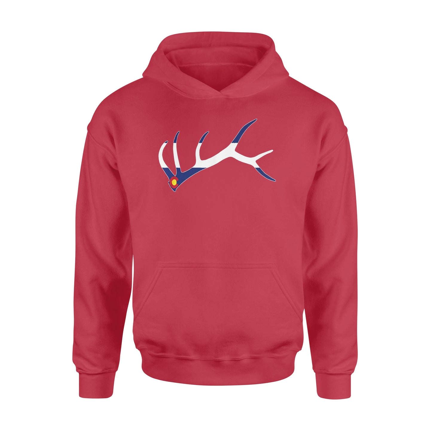 Colorado elk hunting horn NQS1114 D03 - Standard Hoodie