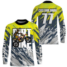 Load image into Gallery viewer, Dirt bike riding jersey Motocross custom off-road MX UPF30+ youth men women racing motorcycle PDT123