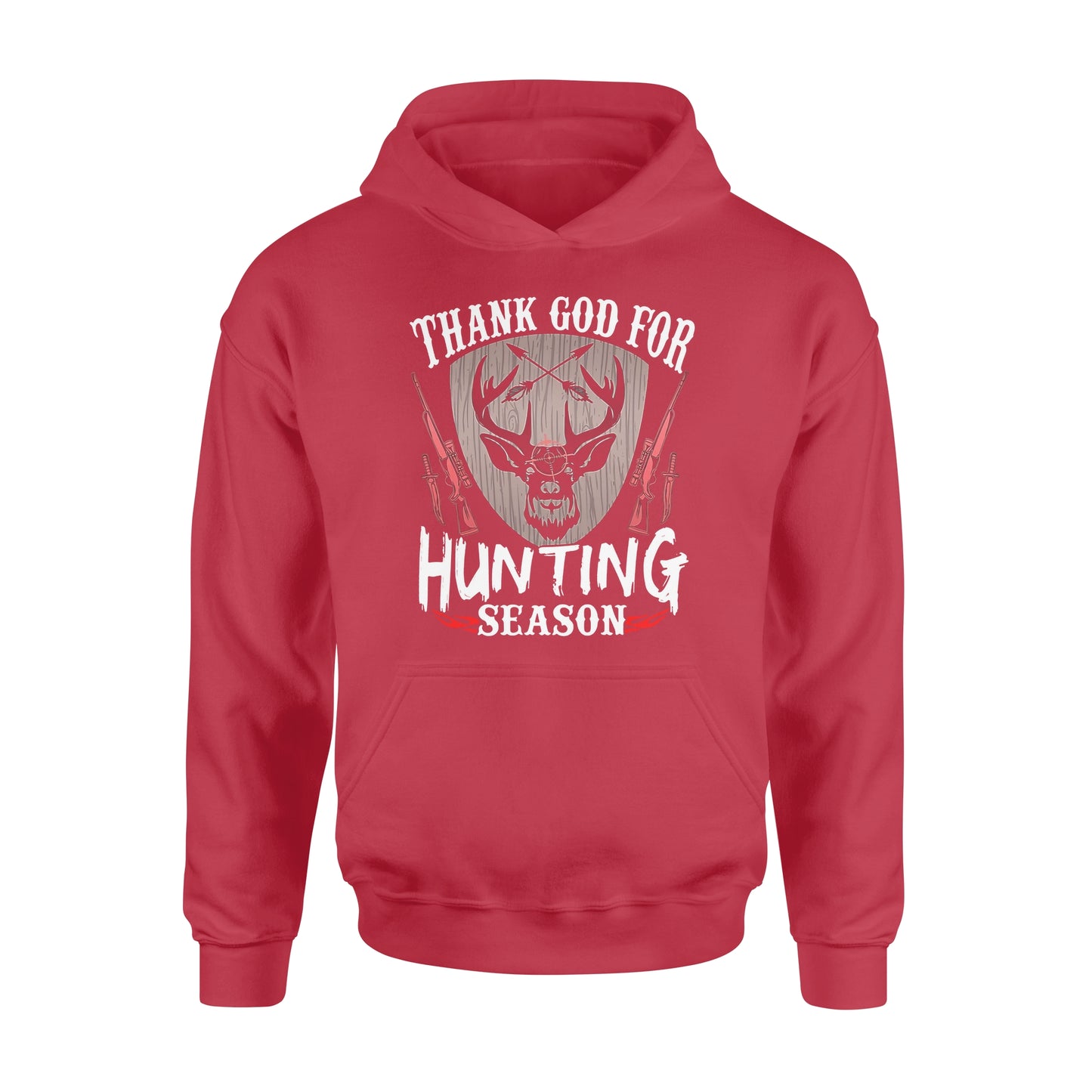 Thank God for Hunting season Standard Hoodie Hunting gift for Men, Women and Kid - FSD634