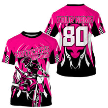 Load image into Gallery viewer, MX racing jersey girl women Motocross off-road youth UV dirt bike riding long sleeves motorcycle PDT232