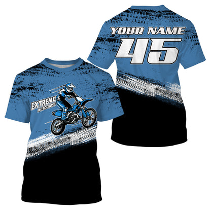 Custom Motocross racing jersey MX UPF30+ dirt bike for youth men women motorcycle riding shirt PDT125