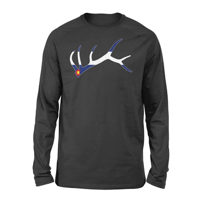 Colorado elk hunting horn NQS1114 D03 - Standard Long Sleeve