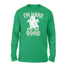 Load image into Gallery viewer, I'm here for the boos - Standard Long Sleeve