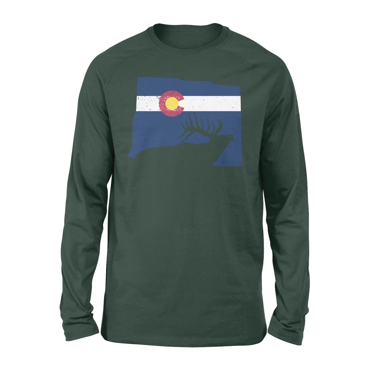 Colorado Elk Hunting, Colorado Elk Hunter, Elk Hunt, Elk Hunting Gift Essential Long Sleeve shirt - NQSD234