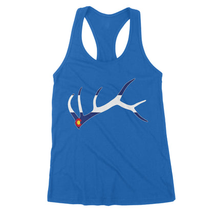 Colorado elk hunting horn NQS1114- Premium Women's Tank