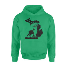 Load image into Gallery viewer, Michigan deer hunting shirt Hoodie - FSD1187