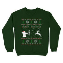 Load image into Gallery viewer, Merry Huntmas Deer hunting Christmas gifts sweater Sweatshirt - FSD3524 D02