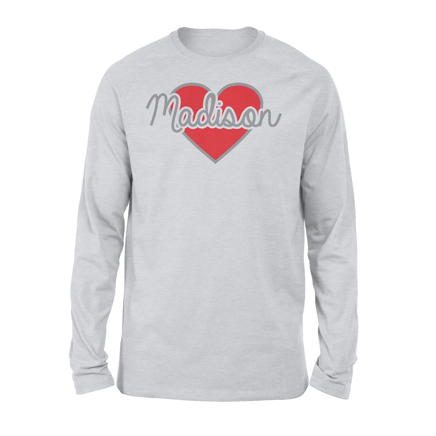 Heart Personalized Valentine Long sleeve - Gift for Boyfriend, Girlfriend on Valentine day - FSD1007