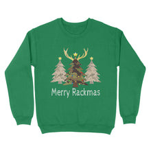 Load image into Gallery viewer, Deer, Elk, Moose hunting Merry Rackmas hunting gift for men Sweatshirt TAD02