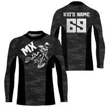 Load image into Gallery viewer, Camouflage MX Racing Jersey Personalized UPF30+ Motocross Dirt Bike Shirt Off-Road Motorcycle NMS1246