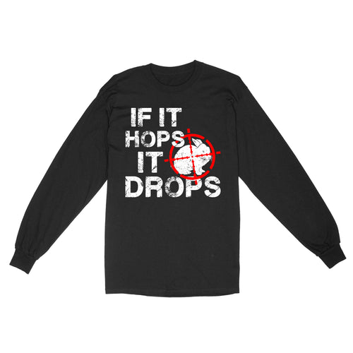 Funny Rabbit hunting shirt for Hunter - Long sleeve FSD3814 D03