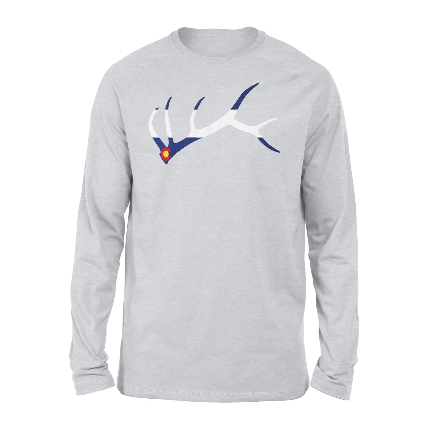 Colorado elk hunting horn NQS1114 D03 - Standard Long Sleeve