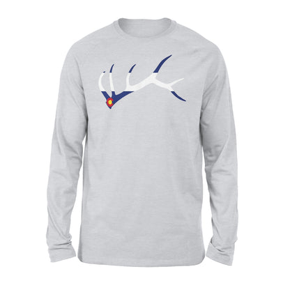 Colorado elk hunting horn NQS1114 D03 - Standard Long Sleeve