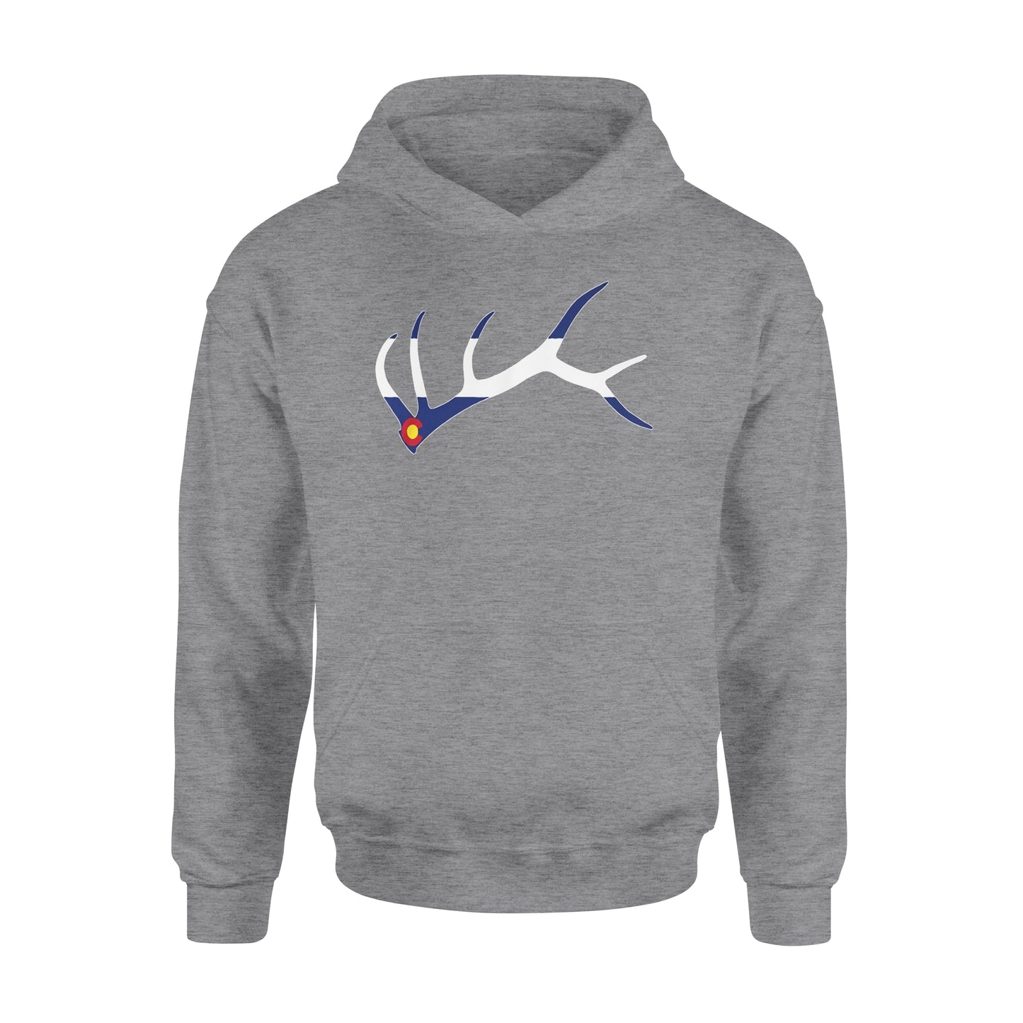 Colorado elk hunting horn NQS1114 D03 - Standard Hoodie