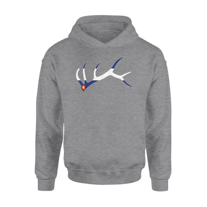 Colorado elk hunting horn NQS1114 D03 - Standard Hoodie