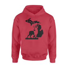 Load image into Gallery viewer, Michigan deer hunting shirt Hoodie - FSD1187