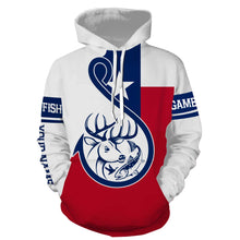 Load image into Gallery viewer, Texas Game and Fish Customize name 3D All over print shirts personalized gift TATS160