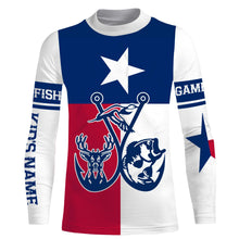 Load image into Gallery viewer, Texas Game and Fish Custom name 3D All over print shirts personalized gift - TATS162