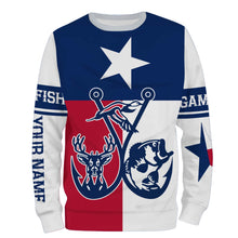 Load image into Gallery viewer, Texas Game and Fish Custom name 3D All over print shirts personalized gift - TATS162