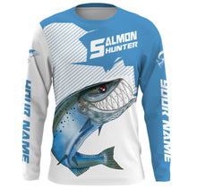 Load image into Gallery viewer, Angry Chinook King Salmon Custom Long sleeve Fishing Shirts, Salmon hunter Fishing jerseys IPHW3319