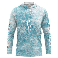 Load image into Gallery viewer, Ice camo Ice Fishing Shirts, Personalized Ice Fishing Clothing for men, women and kids IPHW3504