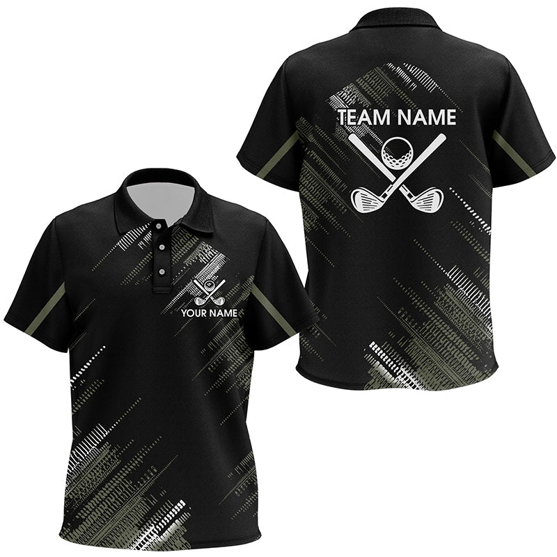 Black Kid golf polo shirts custom golf clubs team golf shirts, gifts for the golfer NQS7343