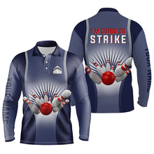 Load image into Gallery viewer, personalized bowling shirt for men – custom name design side view