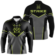 Load image into Gallery viewer, Retro Bowling polo shirts for men custom name Bowling Team League Jersey Strike Bowling Shirts NQS6245
