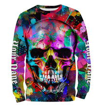 Load image into Gallery viewer, Skull Colorful 3D All Over Printed Shirts, Hoodie - Personalized Gifts for Men, Women and Kid - FSD2580