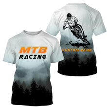 Load image into Gallery viewer, Mountain Bike Shirt Downhill Jersey, Custom All Over Print Shirt, Racing Bicycle Shirt, MTB Jersey| JTS454