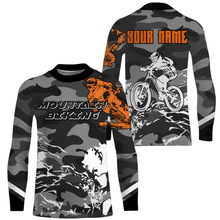 Load image into Gallery viewer, Mountain Bike Jersey Long Sleeve - Personalized Jersey MTB Shirt Cycling Shirt for Cyclist, Bike Rider JTS416