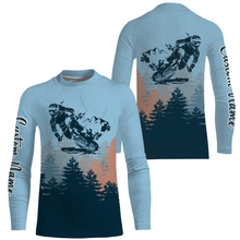 Load image into Gallery viewer, Mountain Bike Long Sleeve Hoodie T-shirt, MTB Racing Shirt Outdoor Bicycle Clothes for Biker Rider| JTS449