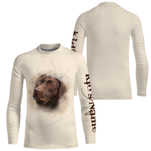 Load image into Gallery viewer, Chocolate Labrador Retriever Shirt| Custom Kid Adult Shirt 3D Chocolate Lab Owner Shirt Labrador Lover JTSD347