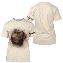 Load image into Gallery viewer, Chocolate Labrador Retriever Shirt| Custom Kid Adult Shirt 3D Chocolate Lab Owner Shirt Labrador Lover JTSD347