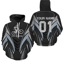 Load image into Gallery viewer, Personalized Jersey Mountain Biking Shirt Hoodie Long Sleeve| MTB Cycling Shirt for Cyclist Bike Rider JTS425