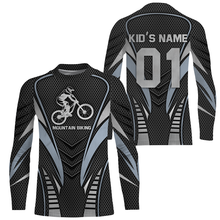 Load image into Gallery viewer, Personalized Jersey Mountain Biking Shirt Hoodie Long Sleeve| MTB Cycling Shirt for Cyclist Bike Rider JTS425