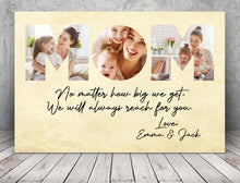 Load image into Gallery viewer, Personalized Canvas - Mom Custom Picture Canvas Wall Art Gift for Mom  T128