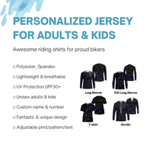 Load image into Gallery viewer, Extreme Enduro Personalized Jersey UPF30+ Adult&amp;Kid Off-road Dirt Bike Racing Hard Enduro Shirt| NMS710