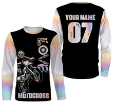 Load image into Gallery viewer, Love Motocross Personalized Jersey Dirt Bike Riding Shirt Off-road Motorcycle Racing Riders| NMS509