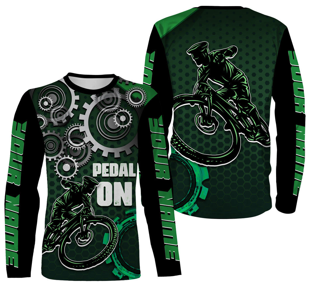 Cycling Jersey| Personalized Cycling Racing Shirt for Cyclist, Bike Rider, Mountain Biking Jersey| JTS439