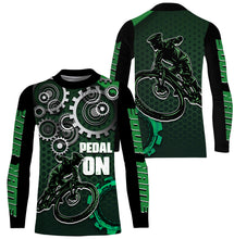 Load image into Gallery viewer, Cycling Jersey| Personalized Cycling Racing Shirt for Cyclist, Bike Rider, Mountain Biking Jersey| JTS439