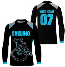 Load image into Gallery viewer, Personalized Cycling Jersey - Mountain Biking Jersey MTB Long Sleeve Shirt for Cyclist Bike Rider JTS419