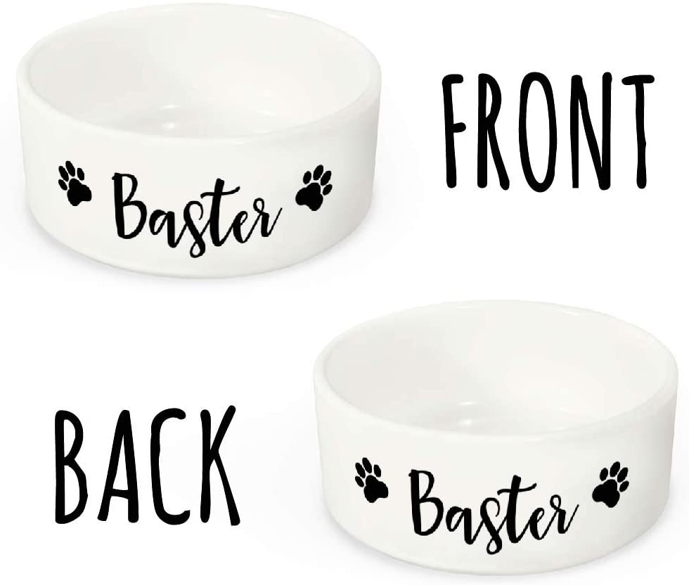 Personalized Pet Bowl with Your Pet's Name - Pet Bowl for Your Dog, Cat - NQS1140