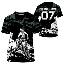 Load image into Gallery viewer, Hill Climb Motocross Jersey UPF30+ Personalized MX Shirt Dirt Bike Riders Off-road Motorcycle Racing| NMS669
