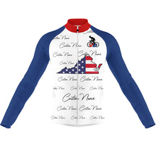 Load image into Gallery viewer, Cycling Jersey for Men, Virginia Cycling Shirt, Customized Road Bike Shirt, Bicycle MTB Racing Shirt| JTS489