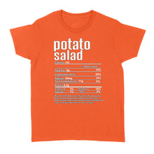 Load image into Gallery viewer, Potato salad nutritional facts happy thanksgiving funny shirts - Standard Women's T-shirt