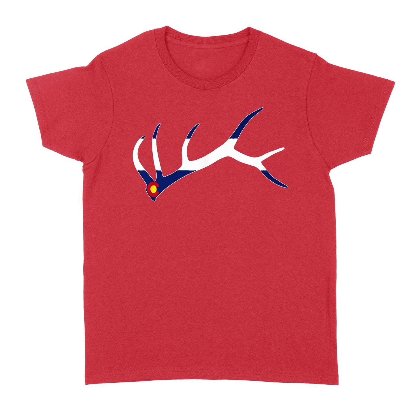 Colorado elk hunting horn NQS1114 D03 - Standard Women's T-shirt