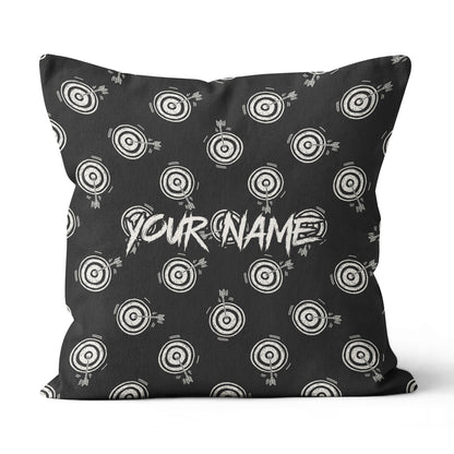 Personalized Black Doodle Archery Pillow Custom Gifts For Archery Lovers VHM0874