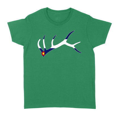 Colorado elk hunting horn NQS1114 D03 - Standard Women's T-shirt